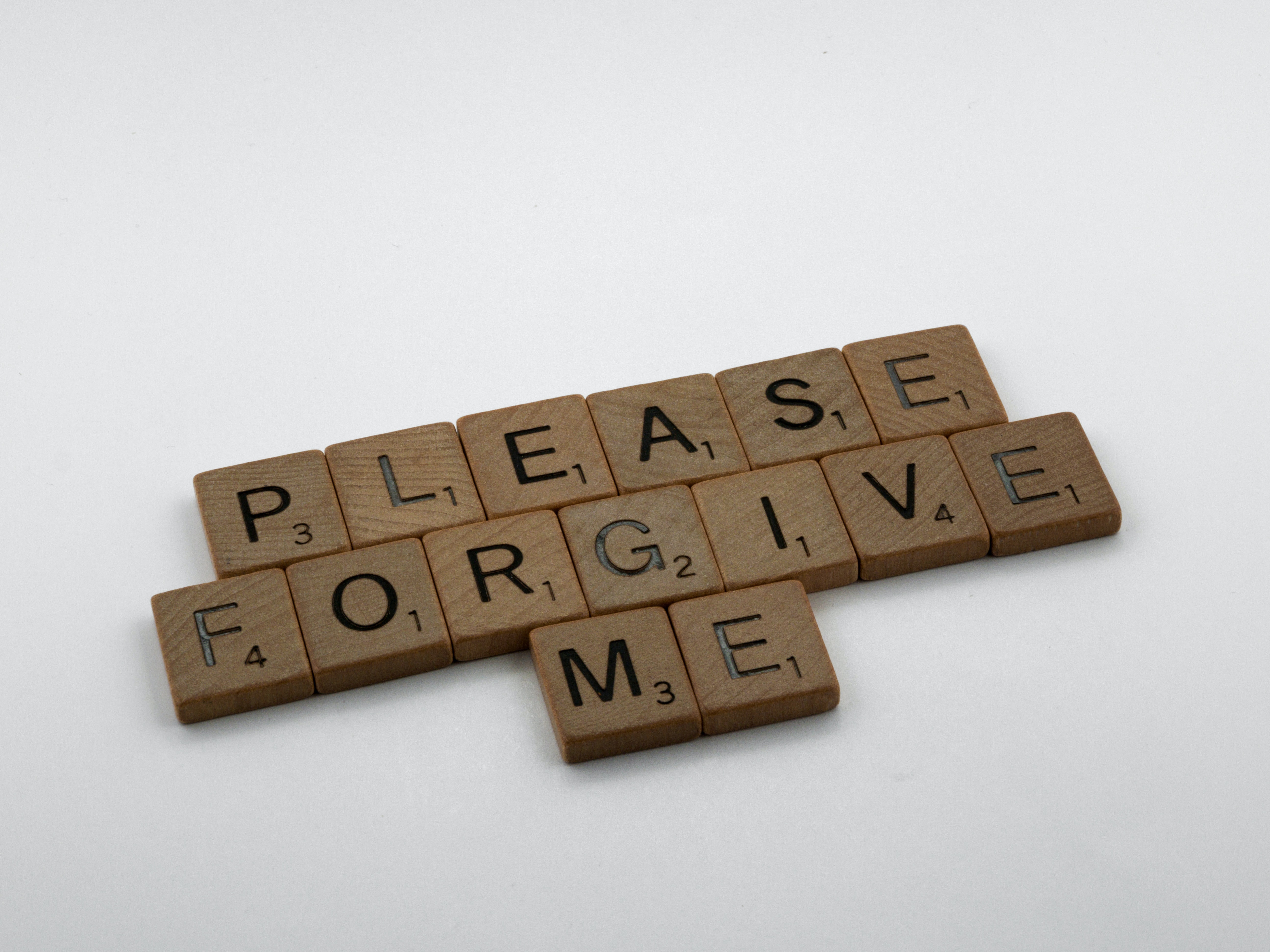 Please Forgive Me - A Conversation